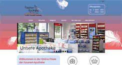 Desktop Screenshot of fasanen-apo.de