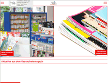 Tablet Screenshot of fasanen-apo.de
